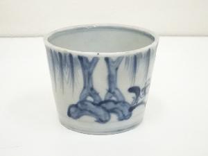 江戸末期　古伊万里　染付蕎麦猪口